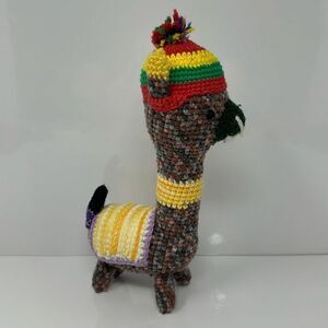 Handmade knitting Alpaca plush